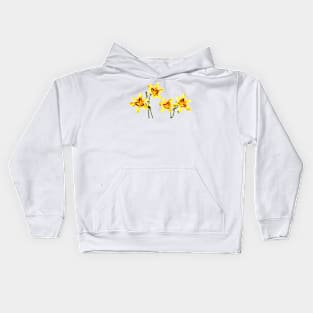 Colourful Daylilies Kids Hoodie